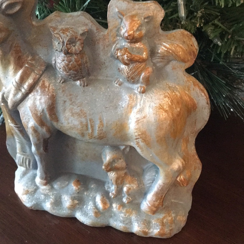 Vintage Style Candy Mold Deer Christmas Decor - Picture 4 of 8